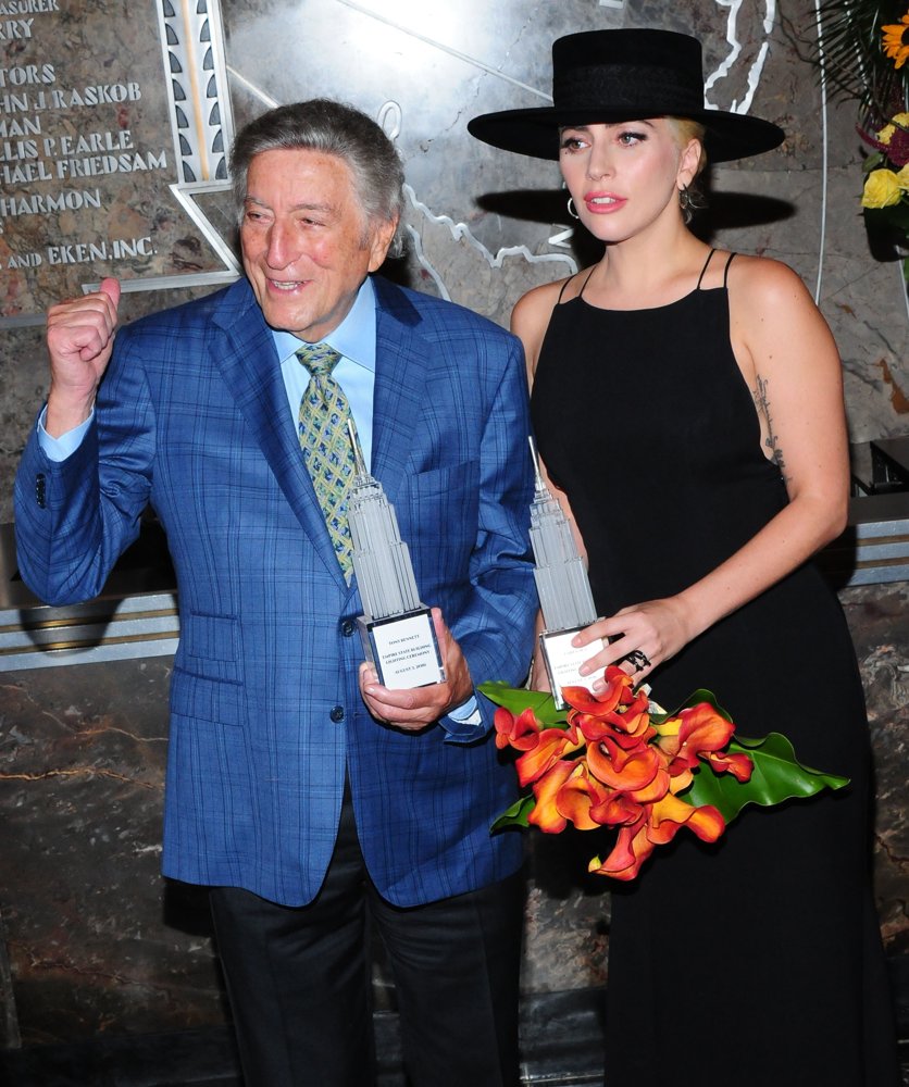 Tony Bennett and Lady GaGa at The Empire State Building