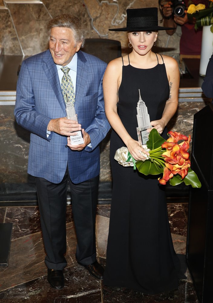 Tony Bennett and Lady GaGa at The Empire State Building