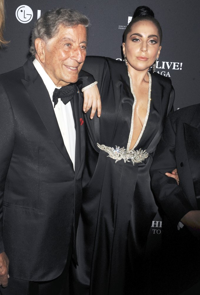 Tony Bennett and Lady GaGa's Cheek to Cheek Taping