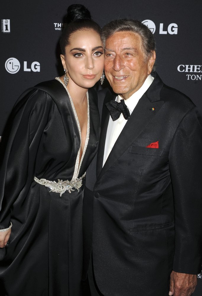 Tony Bennett and Lady GaGa's Cheek to Cheek Taping