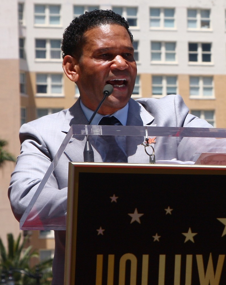 Benny Medina;<br>Jennifer Lopez Is Honoured with The 2,500th Star on The Hollywood Walk of Fame
