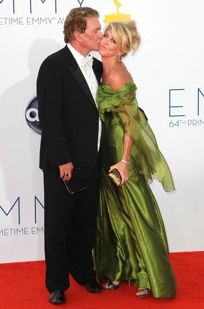 Tom Berenger;Patricia Alvaran;<br>64th Annual Primetime Emmy Awards - Arrivals