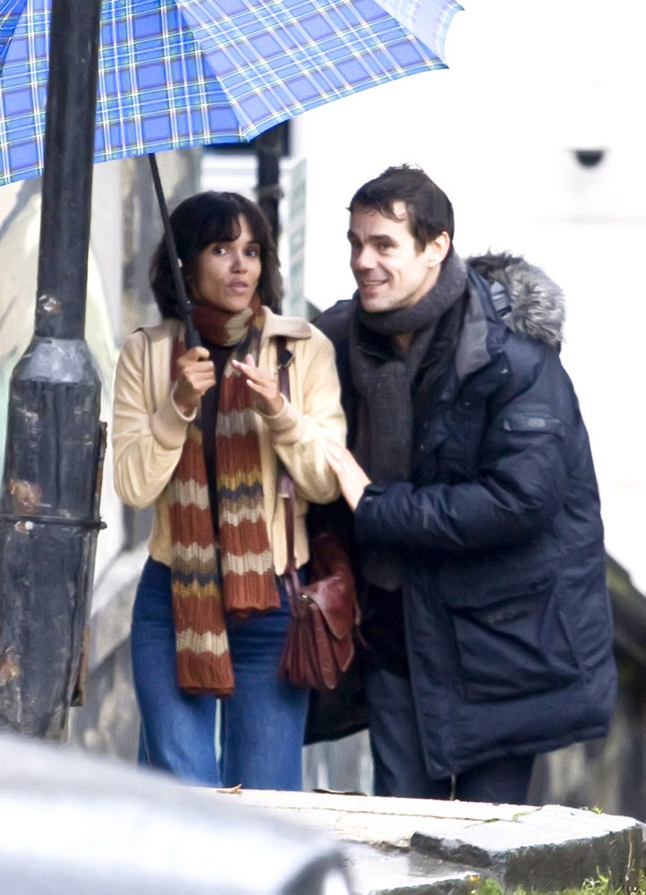 On The Film set of Cloud Atlas Shooting on Location in Glasgow