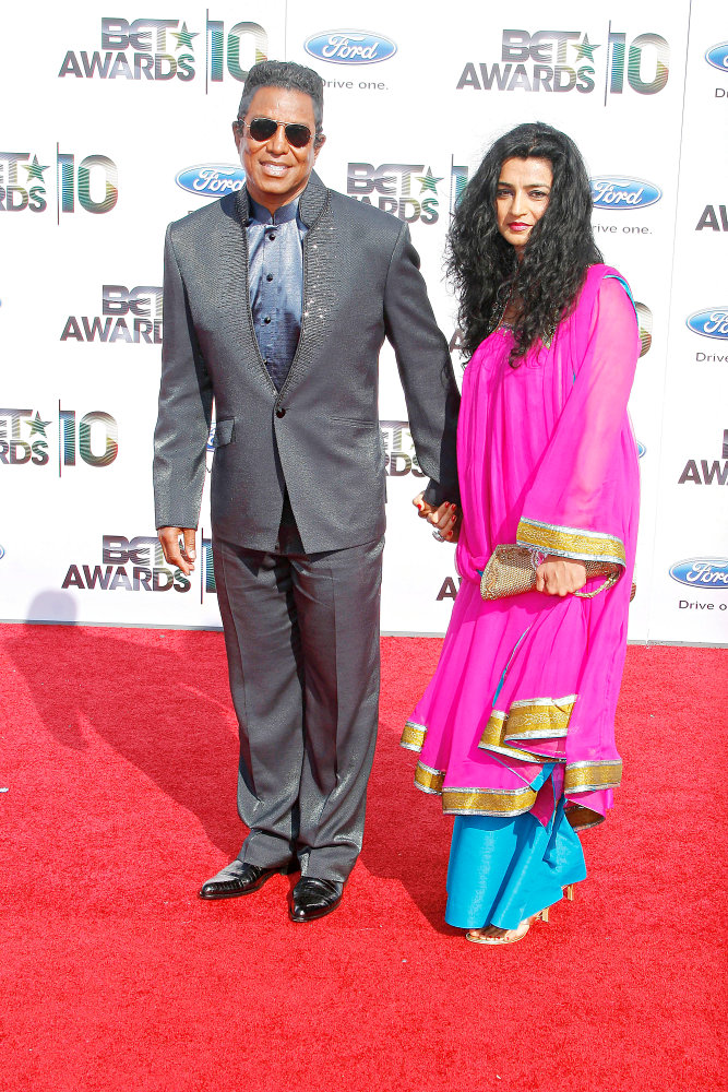 Jermaine Jackson;Halima Rashid;<br>2010 BET Awards
