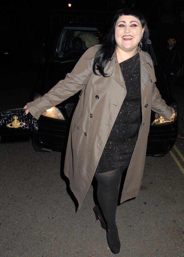 Beth Ditto;Gossip;<br>London Fashion Week A-W 2011: Get A Life Palladium - Departures