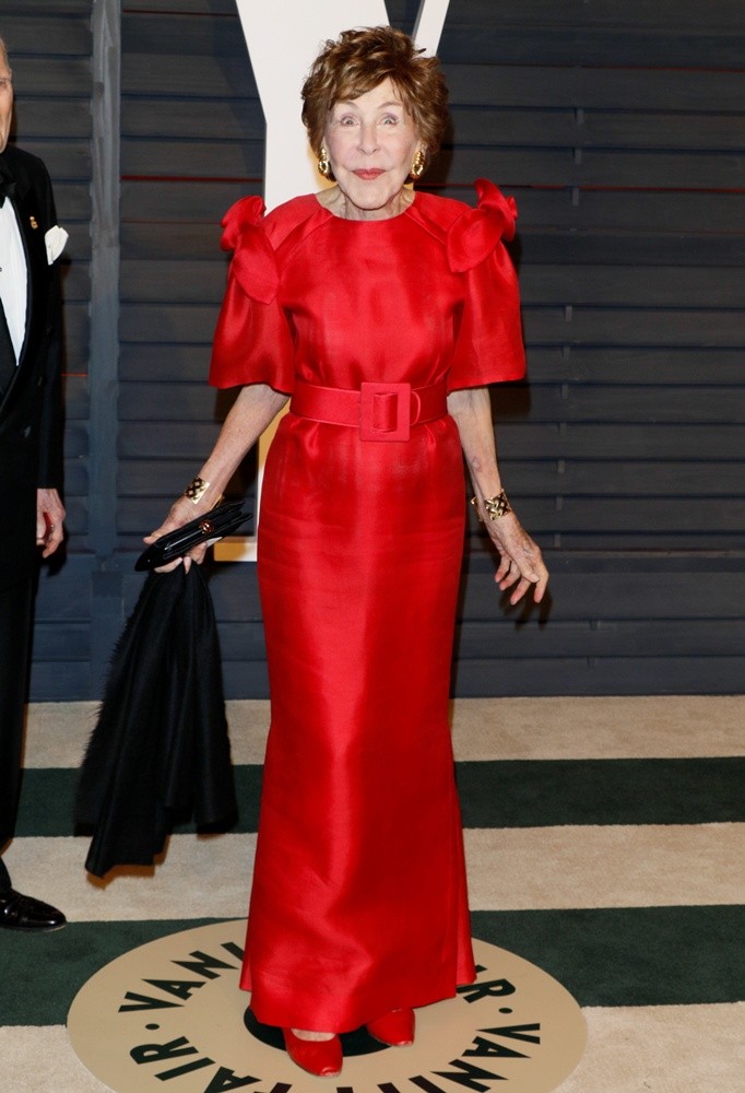 Betsy Bloomingdale;<br>2015 Vanity Fair Oscar Party