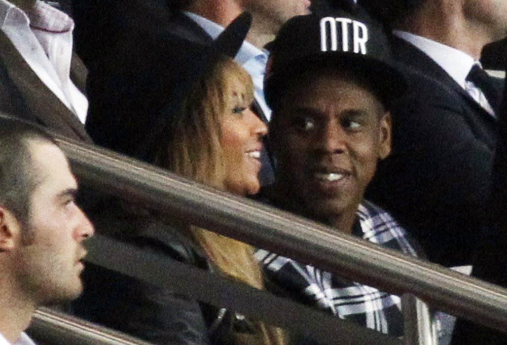 Jay-Z Picture 1 - The UEFA Champions League Match Between Paris Saint ...