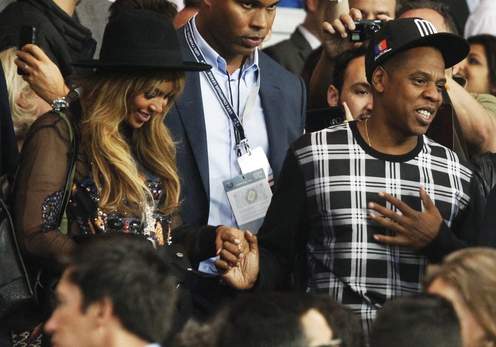 Beyonce Knowles Picture 1 - The UEFA Champions League Match Between ...
