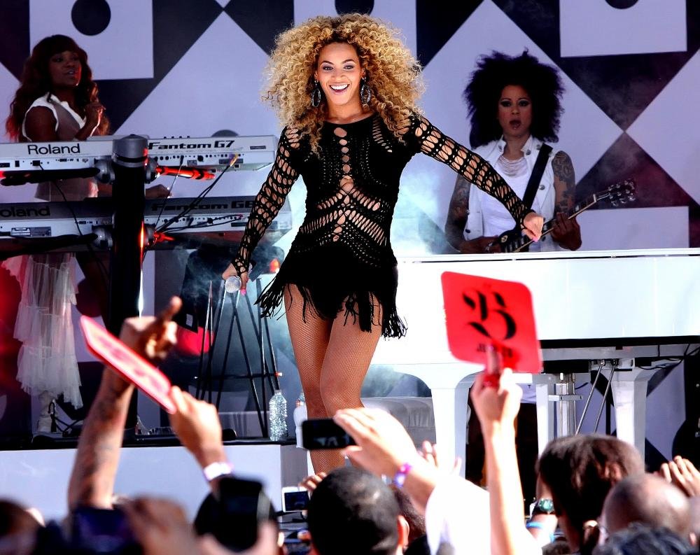 Beyonce Knowles;<br>Burger King Presents The GMA Summer Concert Series