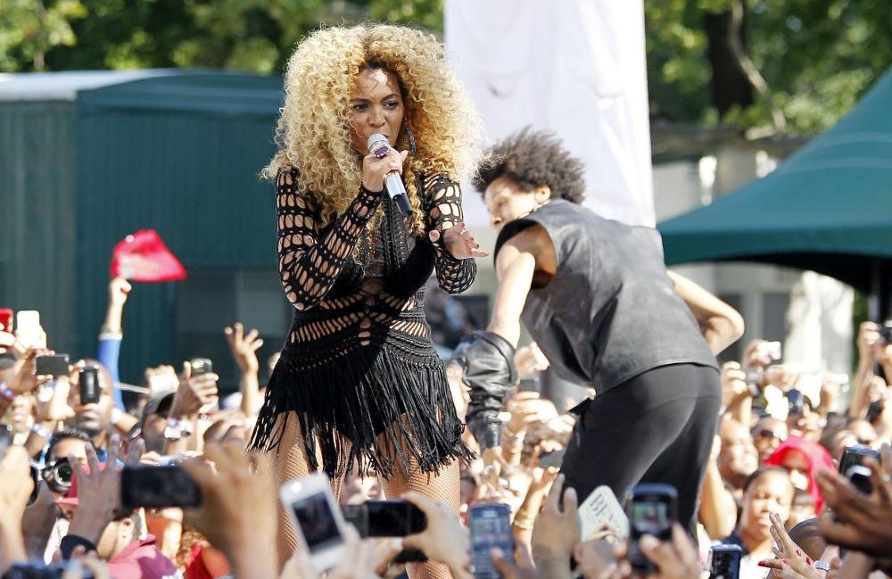 Beyonce Knowles;<br>Burger King Presents The GMA Summer Concert Series