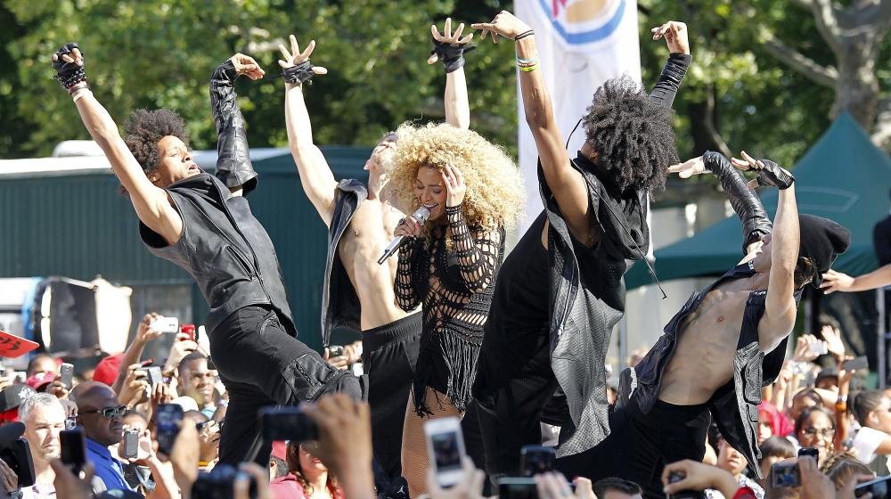 Beyonce Knowles;<br>Burger King Presents The GMA Summer Concert Series