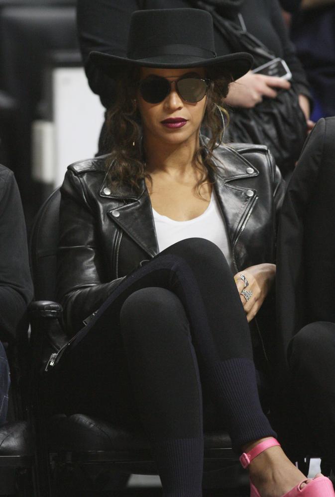 Beyonce Knowles;<br>The Los Angeles Clippers Game