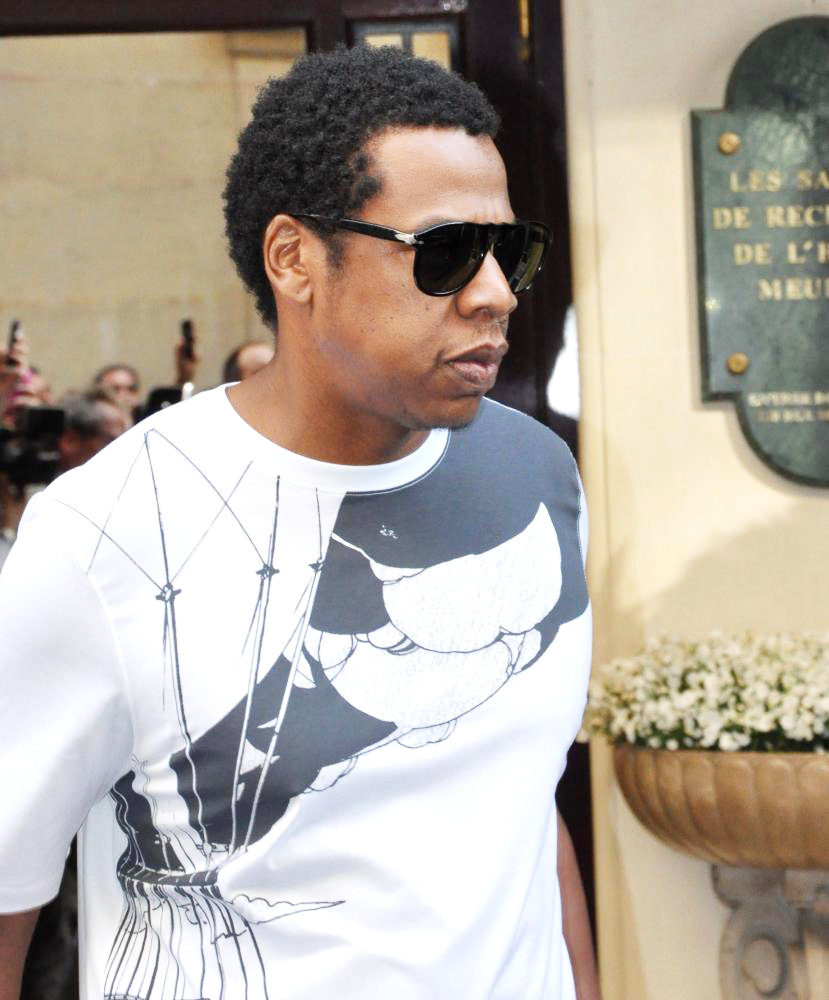 Jay-Z;<br>Beyonce Knowles and Jay-Z Leave The Le Meurice Hotel and Head to The Famous L'Avenue Restaurant