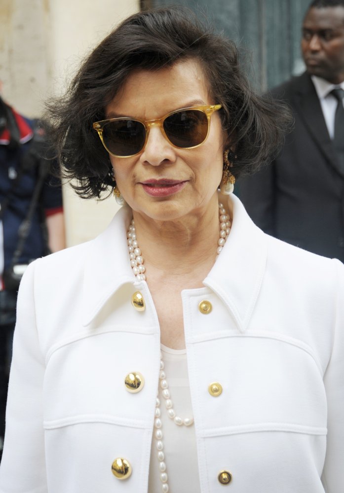 Bianca Jagger;<br>Paris Fashion Week Haute Couture Fall-Winter 2014-2015 - Dior - Outside Arrivals
