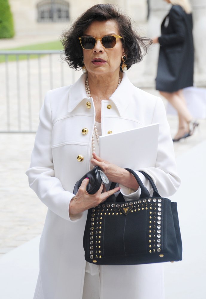 Bianca Jagger;<br>Paris Fashion Week Haute Couture Fall-Winter 2014-2015 - Dior - Outside Arrivals