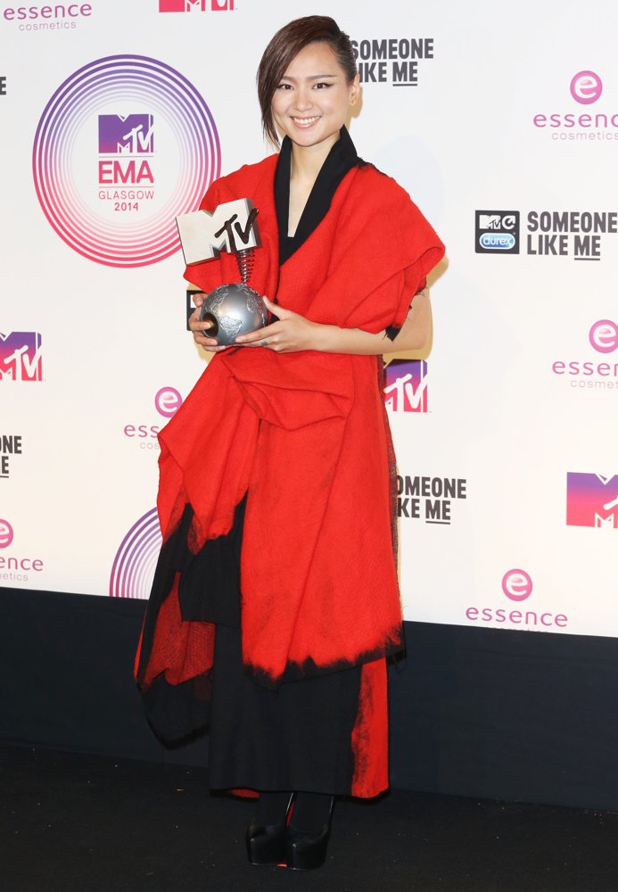 Bibi Zhou;<br>MTV Europe Music Awards 2014 - Press Room