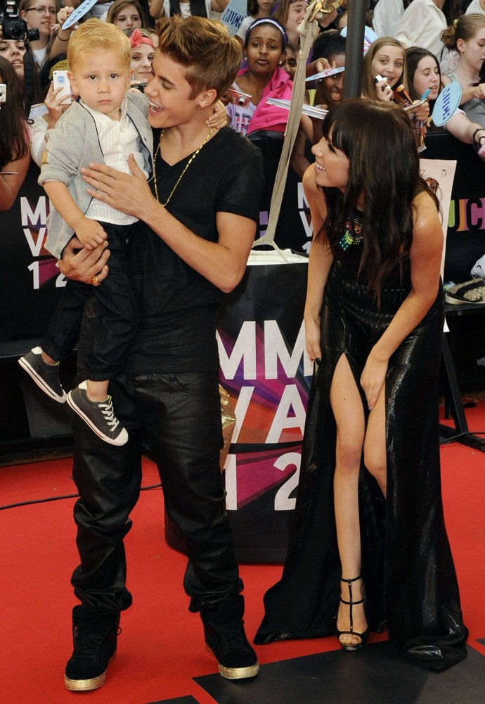 Jaxon Bieber;Justin Bieber;Carly Rae Jepsen;<br>2012 MuchMusic Video Awards - Show