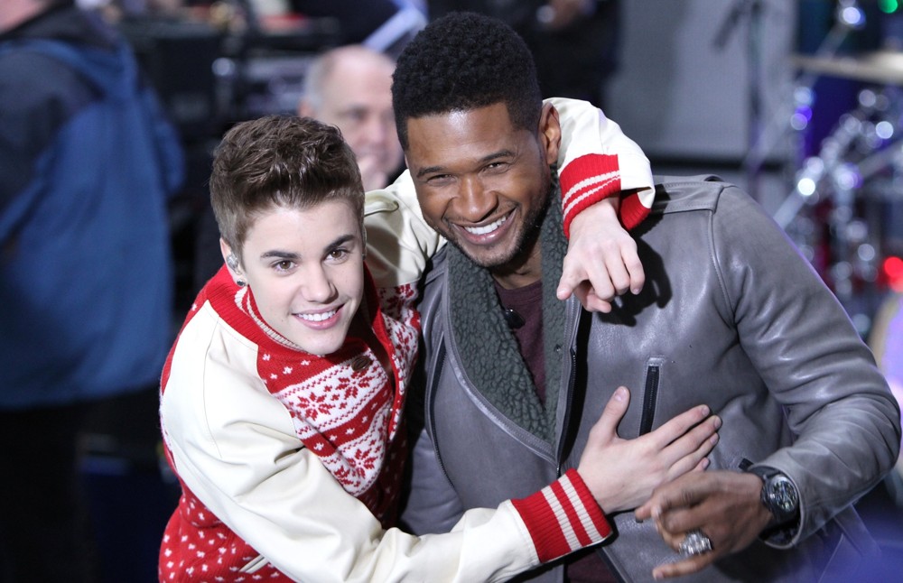 Justin Bieber;Usher;<br>Justin Bieber and Usher Perform on Today as Part of The Toyota Concert Series