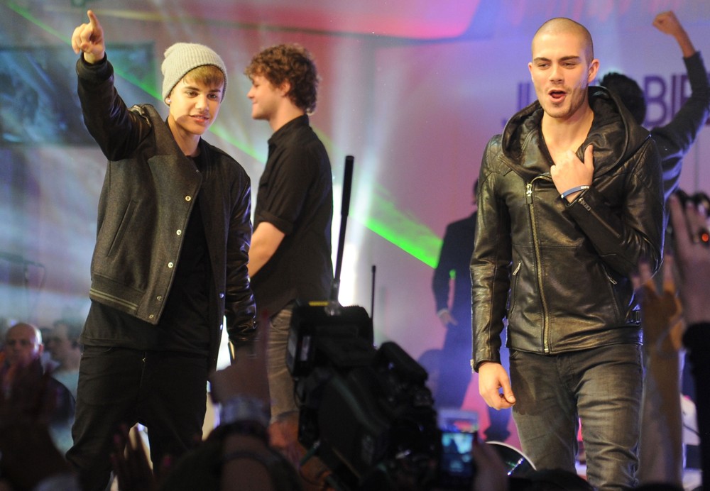 Justin Bieber;The Wanted;<br>Justin Bieber Performs as He Switches The Christmas Lights On