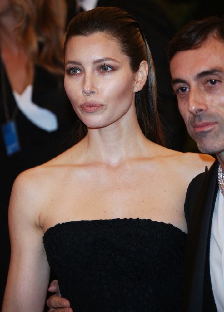 Jessica Biel;Giambattista Valli;<br>PUNK: Chaos to Couture Costume Institute Gala