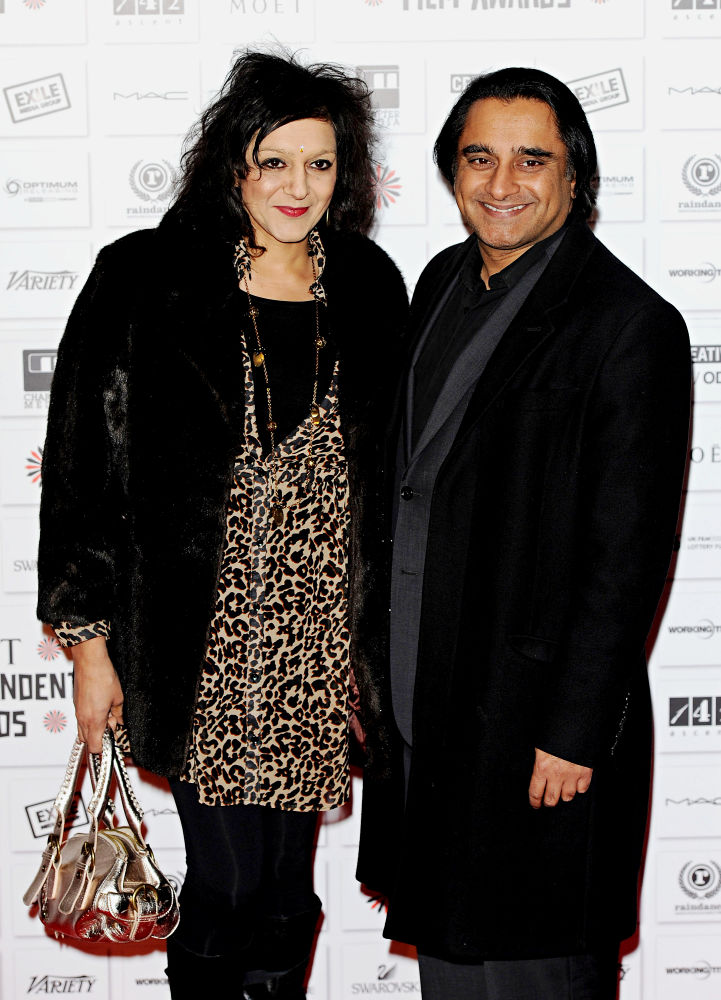 Meera Syal;Sanjeev Bhaskar;<br>The British Independent Film Awards 2010 - Arrivals