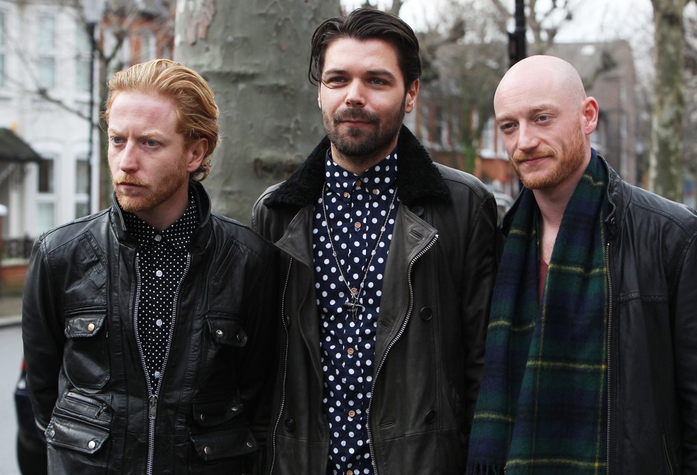 Biffy Clyro;<br>Celebrities Arrive at Fearne Cotton's House for Her Radio 1 at Home with Fearne Christmas Special