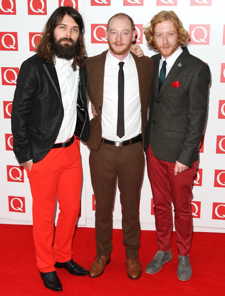 Biffy Clyro;<br>The Q Awards 2011 - Arrivals