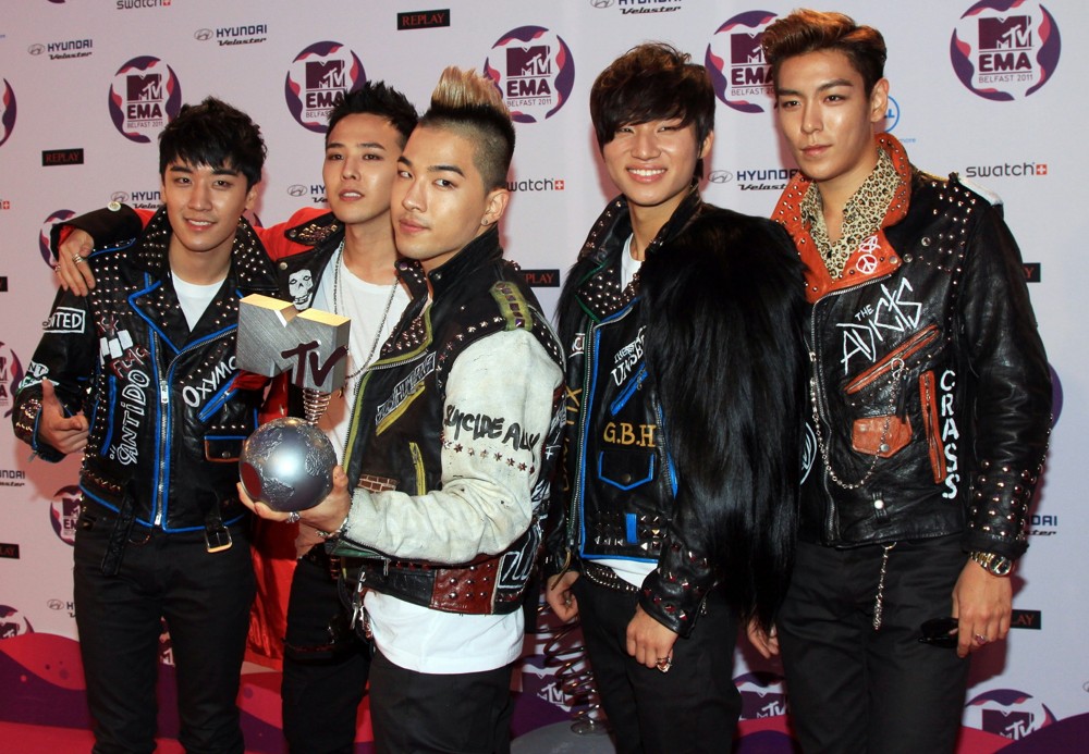 Big Bang;<br>The MTV Europe Music Awards 2011 (EMAs) - Press Room