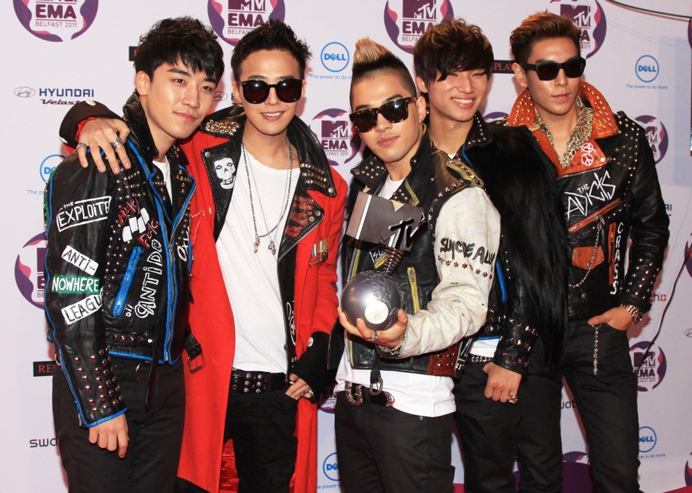 Big Bang;<br>The MTV Europe Music Awards 2011 (EMAs) - Press Room