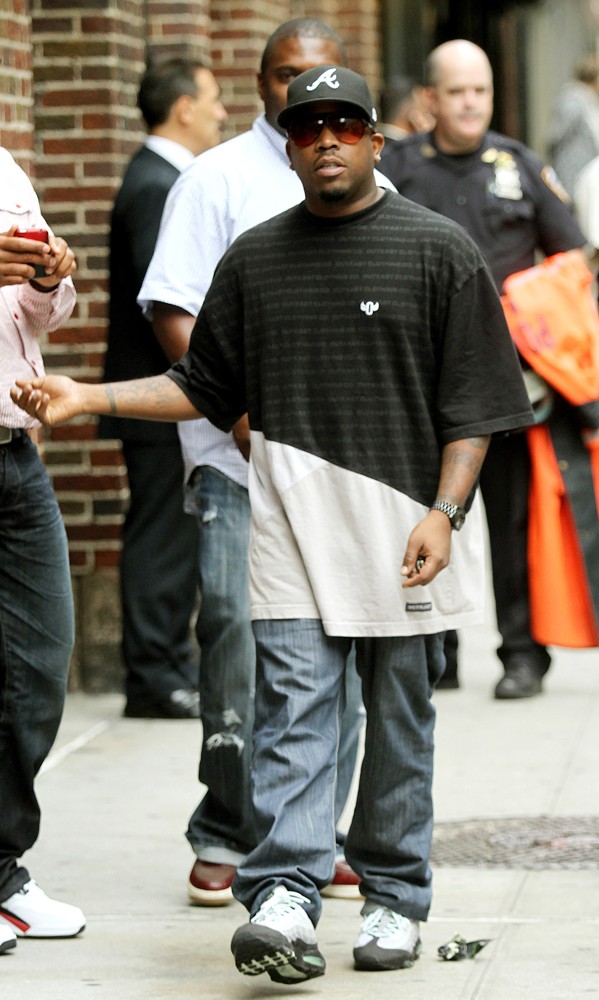 Big Boi;OutKast;<br>Big Boi Outside The Ed Sullivan Theater for The Late Show with David Letterman
