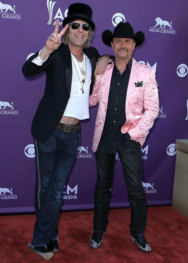 Big & Rich;<br>2012 ACM Awards - Arrivals