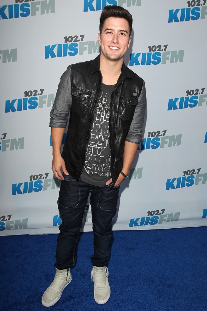 Logan Henderson;Big Time Rush;<br>102.7 KIIS FM's Wango Tango 2012 - Arrivals