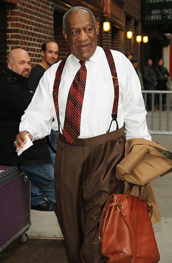 Bill Cosby;<br>The Late Show with David Letterman - Arrivals