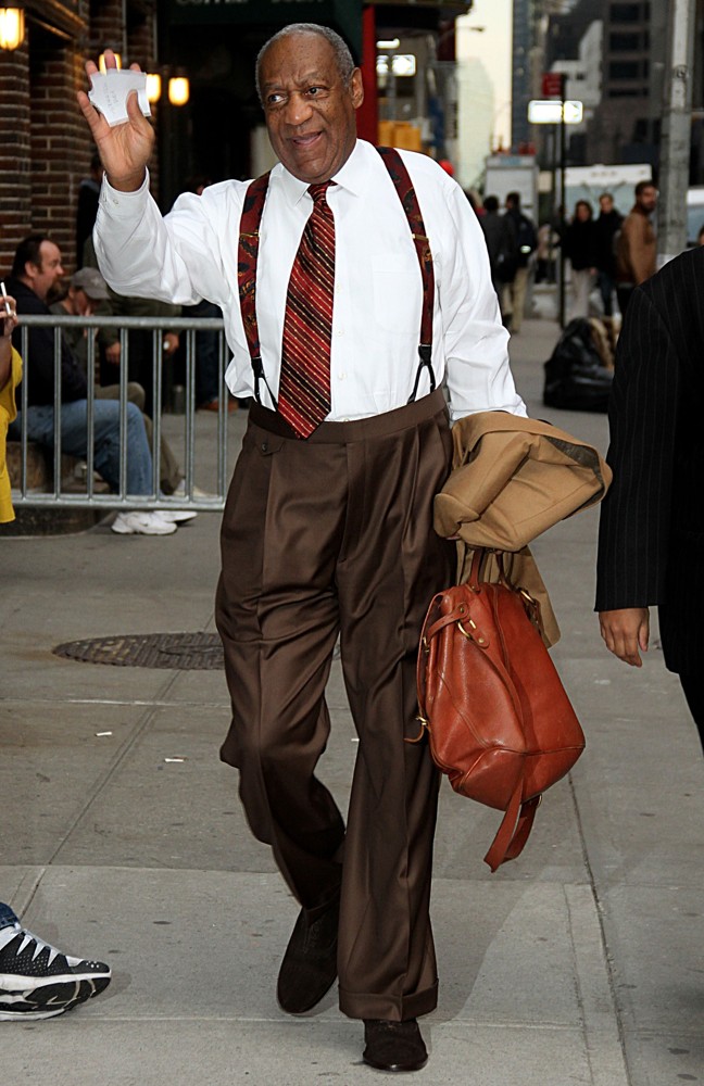 Bill Cosby;<br>The Late Show with David Letterman - Arrivals
