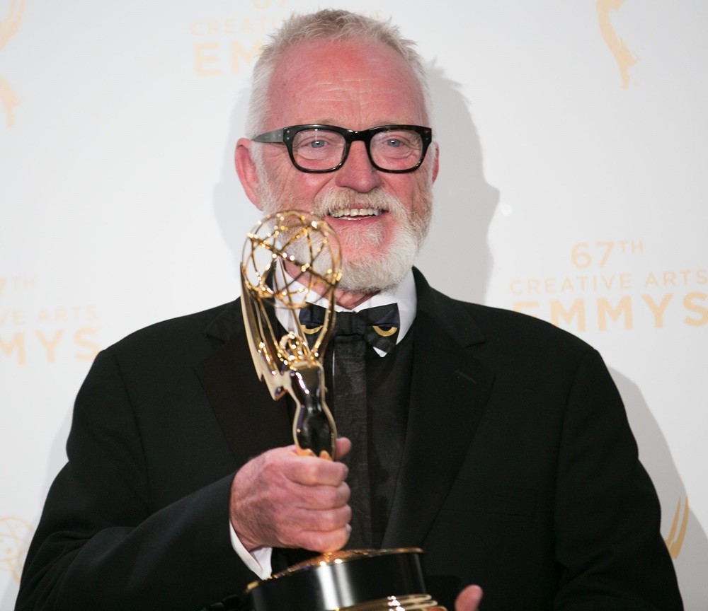 Bill Groom;<br>2015 Creative Arts Emmy Awards - Press Room