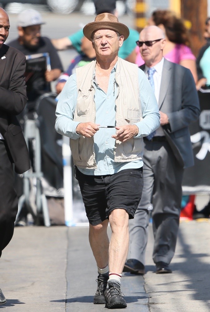 Bill Murray;<br>Bill Murray Seen Arriving for Jimmy Kimmel Live!