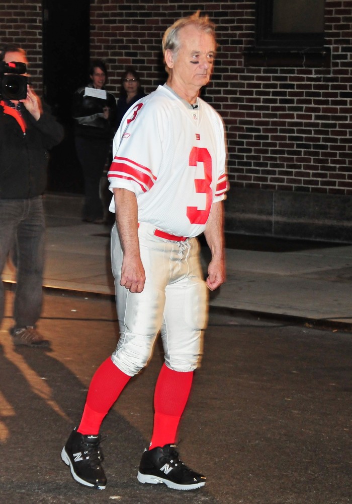 Bill Murray Picture 1 - A Football Sketch for The Late Show with David ...