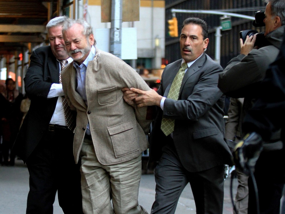 Bill Murray;<br>Bill Murray Appears in A Kidnapping Skit for The Late Show with David Letterman