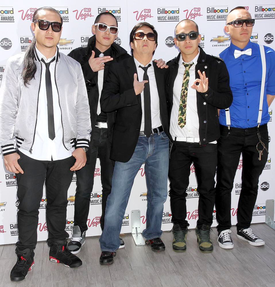 Far East Movement;Ken Jeong;<br>2011 Billboard Music Awards Nominees Press Conference