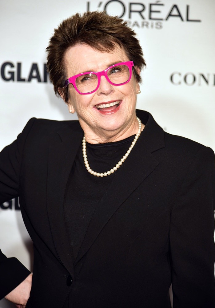 Billie Jean King;<br>Glamour's 25th Anniversary Woman of The Year Awards