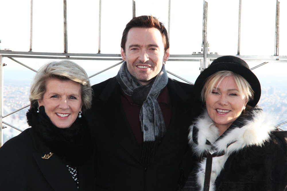 Hugh Jackman Lights The Empire State Building Green and Gold to Honor Australia Day
