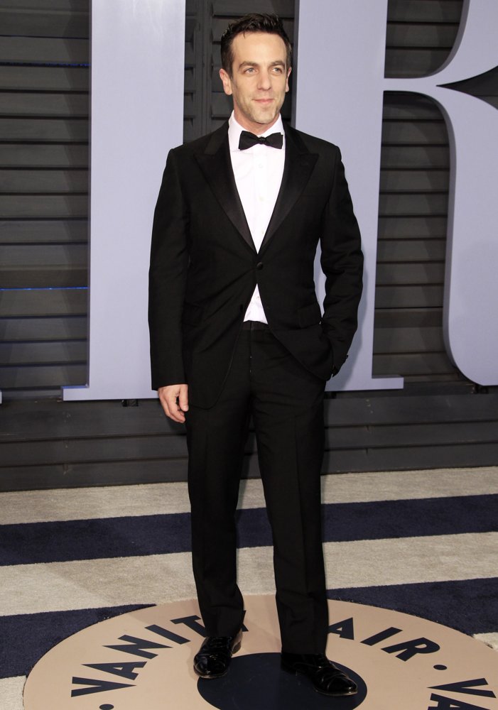 B.J. Novak;<br>2018 Vanity Fair Oscar Party - Arrivals