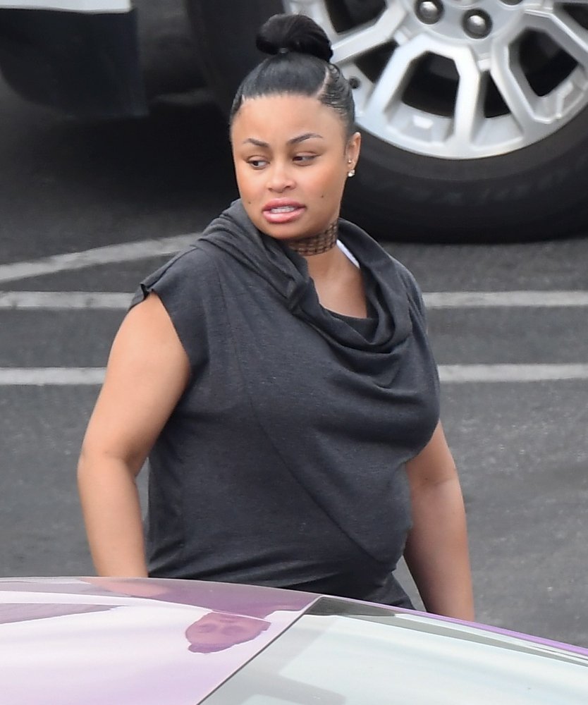 Blac Chyna Arrives at The Dancing with The Stars Studios