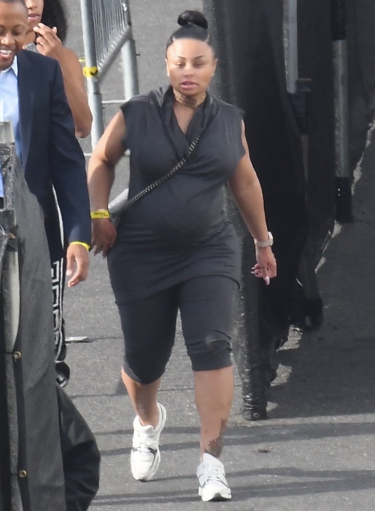 Blac Chyna Arrives at The Dancing with The Stars Studios