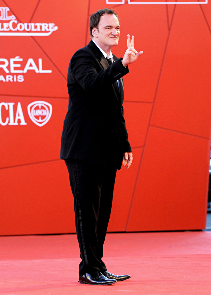 Quentin Tarantino;<br>The 2010 Venice Film Festival - Day 1 - 'Black Swan'