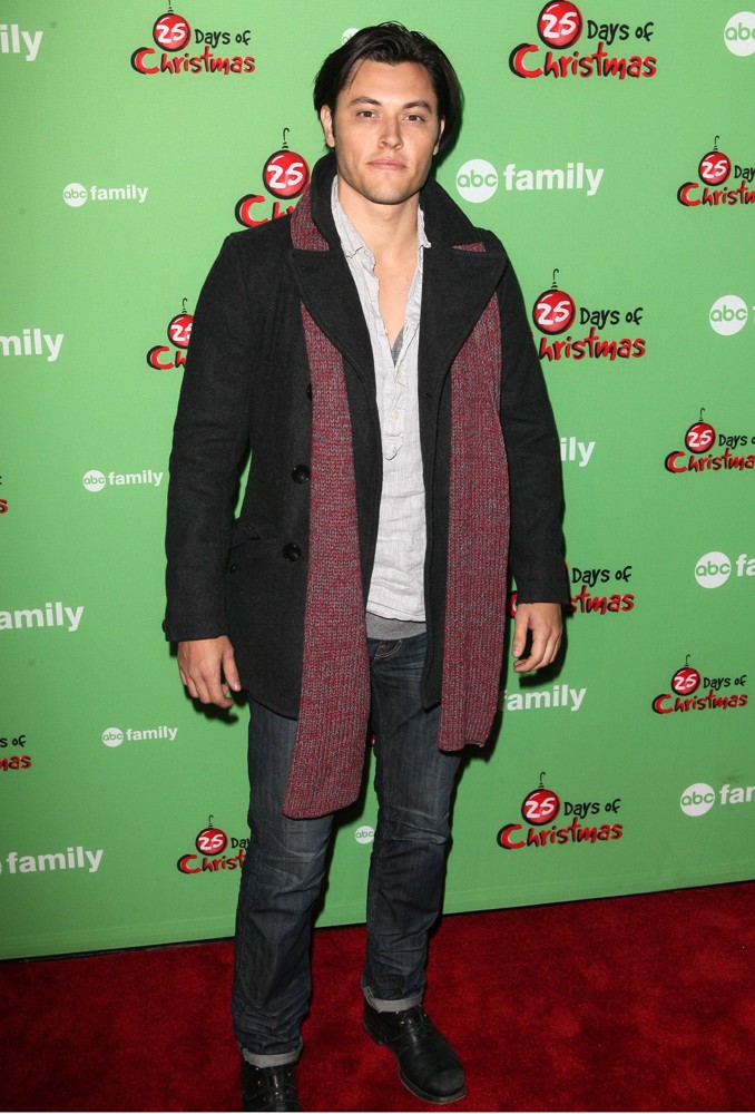 Blair Redford;<br>ABC Family's 25 Days of Christmas Winter Wonderland Event