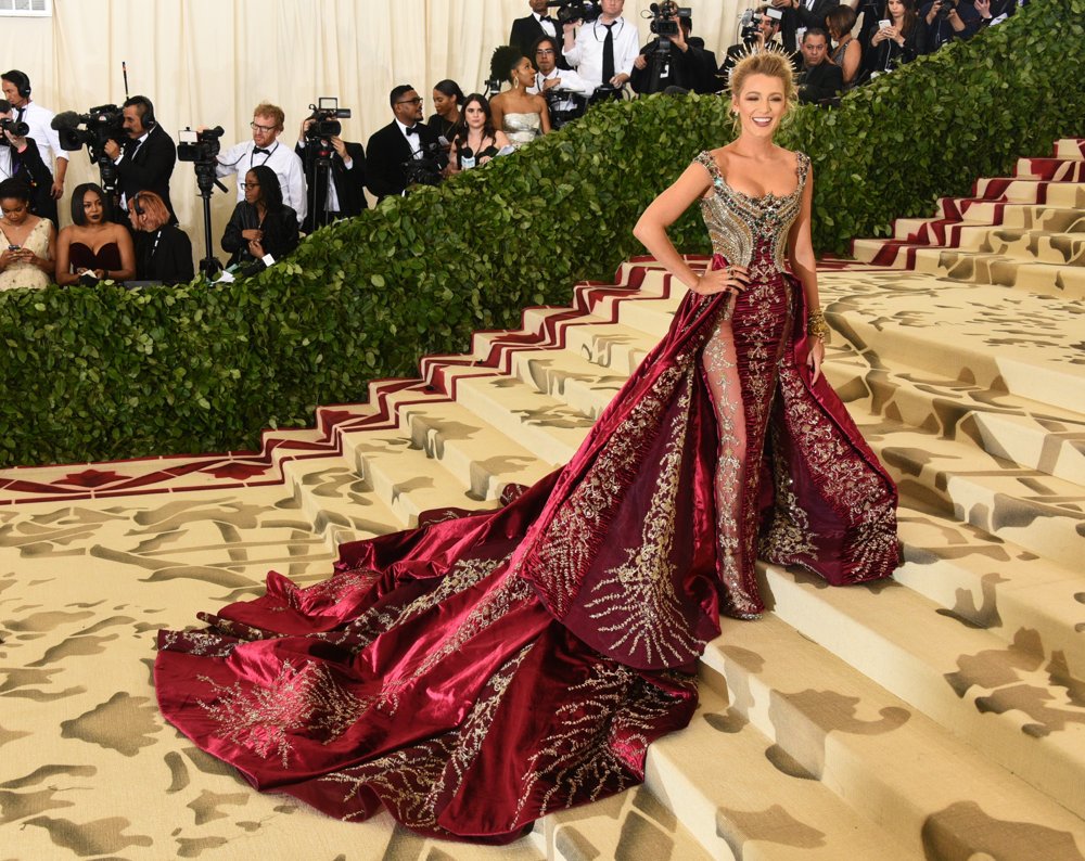 Blake Lively;<br>The 2018 Costume Institute's MET Gala Benefit - Red Carpet Arrivals