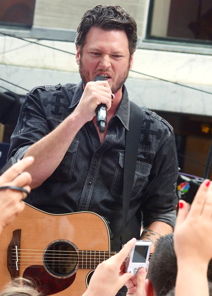 Blake Shelton;<br>Blake Shelton Performing Live as Part of The Today Show Concert Series