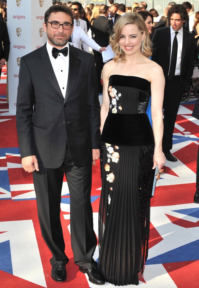Jean-David Blanc;Melissa George;<br>The 2012 Arqiva British Academy Television Awards - Arrivals