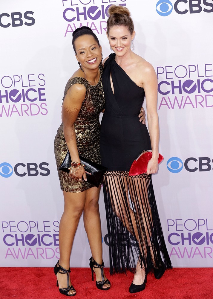 Tempestt Bledsoe;Erinn Hayes;<br>People's Choice Awards 2013 - Red Carpet Arrivals